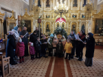 Рождественские колядования воскресной школы Успенского кафедрального собора города Козельска