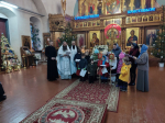 Рождественские колядования воскресной школы Успенского кафедрального собора города Козельска