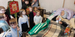 Рождественские колядования воскресной школы Успенского кафедрального собора города Козельска