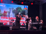 Заупокойная лития у Поклонного Креста в городе Людиново