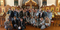 Свято-Никольский храм в Козельске посетили насельники реабилитационного социального учреждения - Козельская епархия