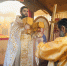 Первая служба с новым настоятелем в храме в честь святого блаженного Лаврентия, Христа ради юродивого - Козельская епархия