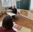 Священнослужители Казанского собора  на Дне открытых дверей в средней школе №2 города Людиново - Козельская епархия