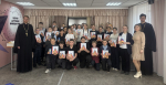 25 марта в рамках празднования  «Дня православной книги» священнослужители посетили Козельскую школу №4