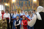 Поздравление митрополита Калужского и Боровского Климента хором Козельской православной гимназии