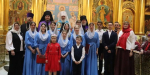 Поздравление митрополита Калужского и Боровского Климента хором Козельской православной гимназии