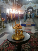 Праздник Покрова Пресвятой Богородицы в Казанском соборе города Людиново