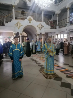 Праздник Покрова Пресвятой Богородицы в Казанском соборе города Людиново
