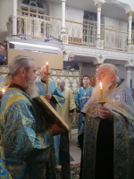 Праздник Покрова Пресвятой Богородицы в Казанском соборе города Людиново