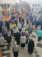 Праздник Покрова Пресвятой Богородицы в Казанском соборе города Людиново