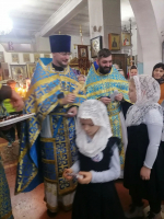 Праздник Покрова Пресвятой Богородицы в Казанском соборе города Людиново
